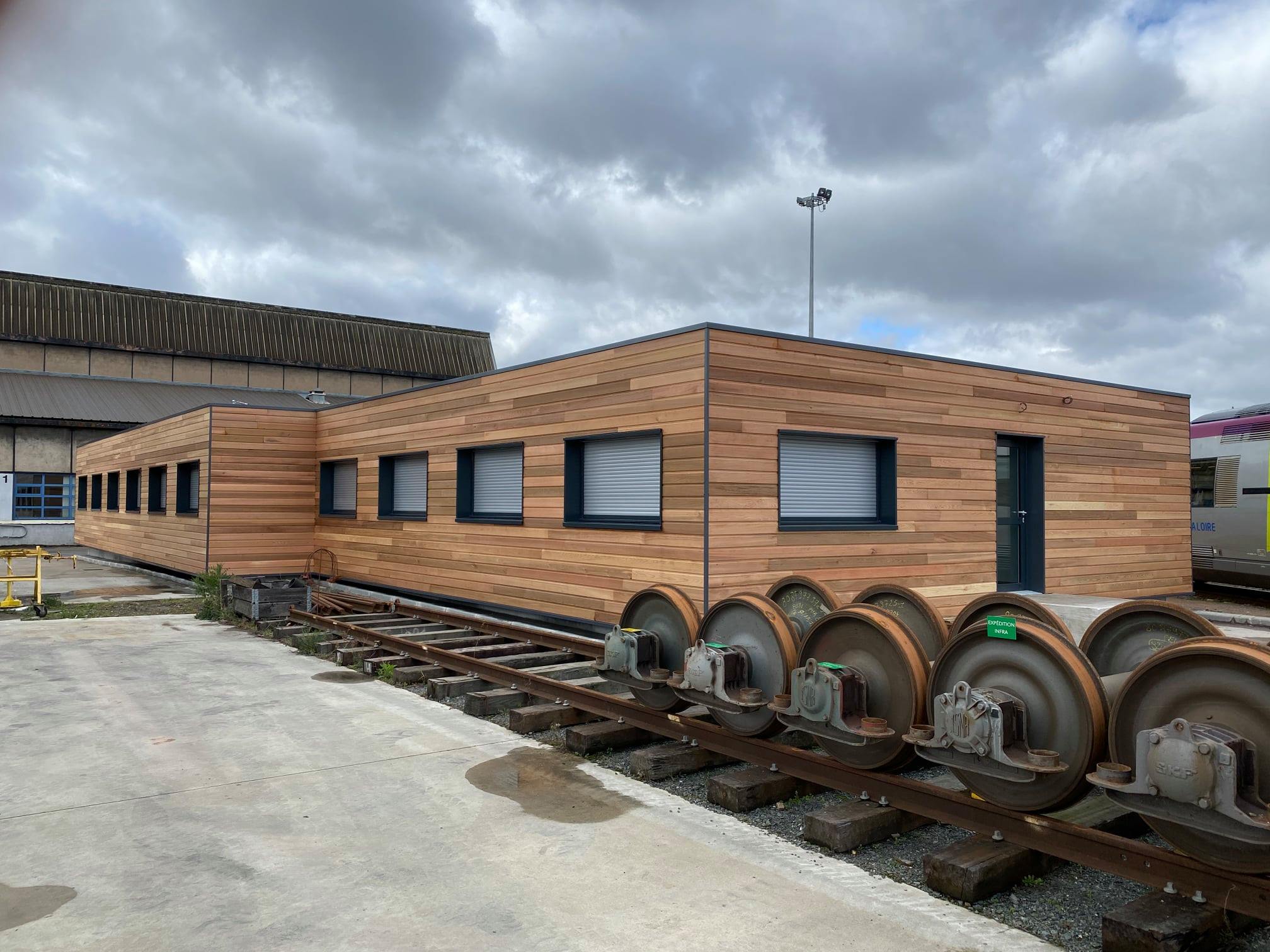 Cobaplis Construction Metallique Nantes Bardage Bois 6